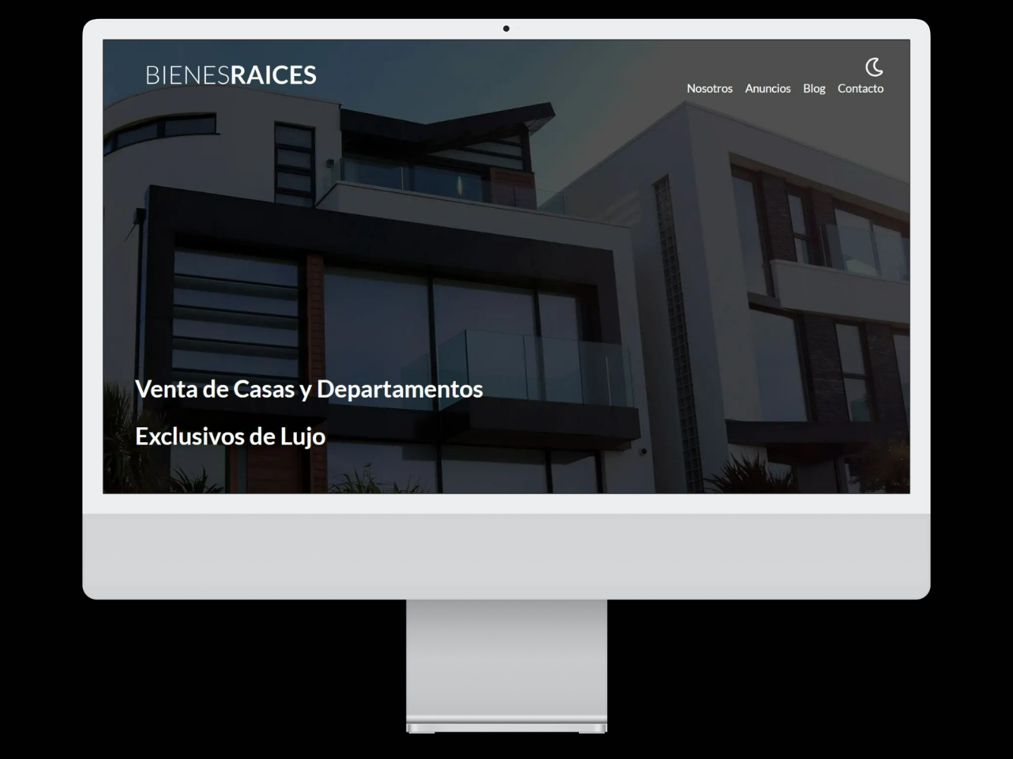 Preview del proyecto Bienes Raices